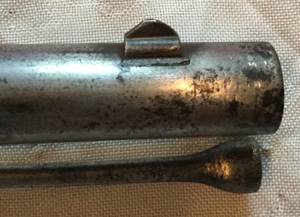 1863 Fayetteville Pinched Front Sight | Civil War Arsenal