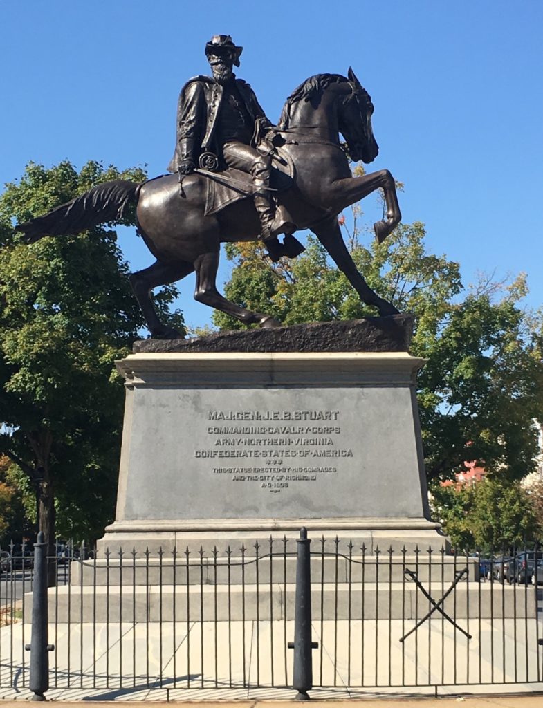 J.E.B. Stuart Monument, Richmond Virginia | Civil War Arsenal